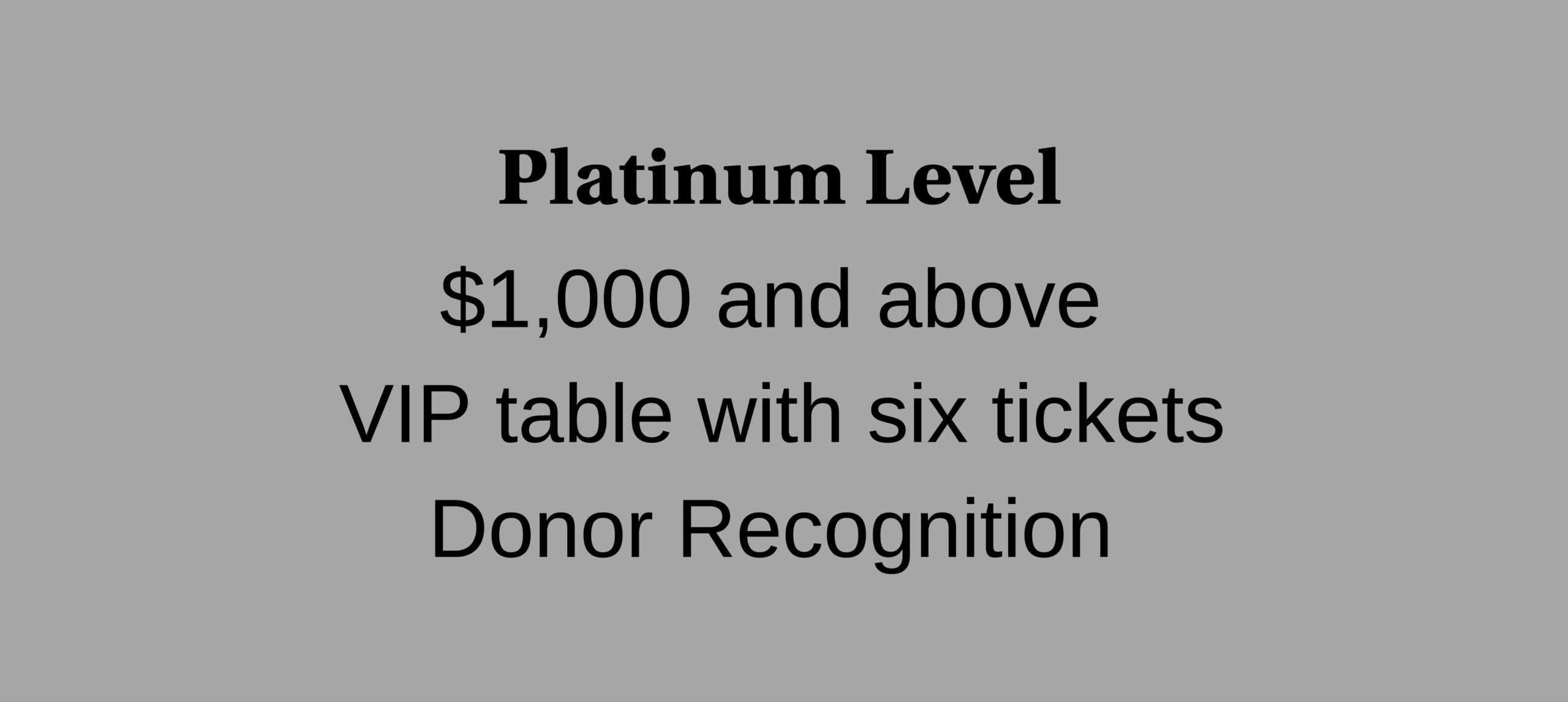 PlatinumLevel